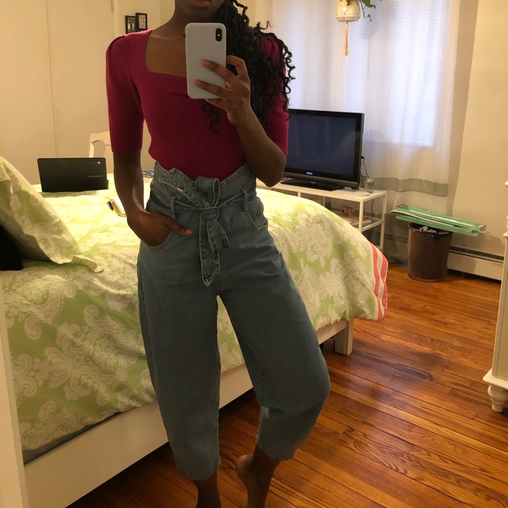 Pink Knit Top - Picture 2 of 3